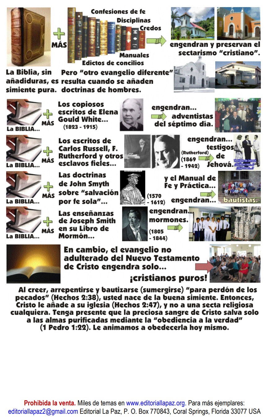 Página de 14- Ha Nacido Usted de la Simiente Espiritual Pura o Acaso de la Corrupta